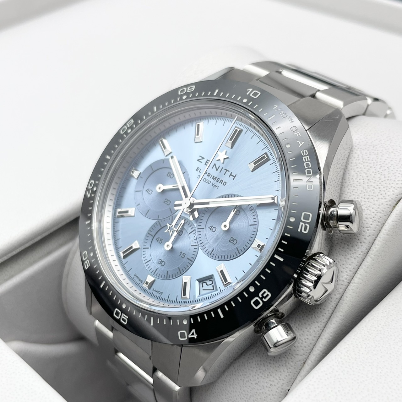 【定価約150万円！250本限定】ゼニス クロノマスター 03.3105.3600/52.M3100 ブルー 41mm