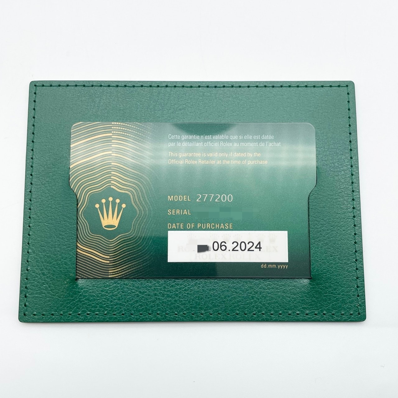 ロレックス オイスターパーペチュアル 277200 ターコイズブルー ステンレスチール 31mm