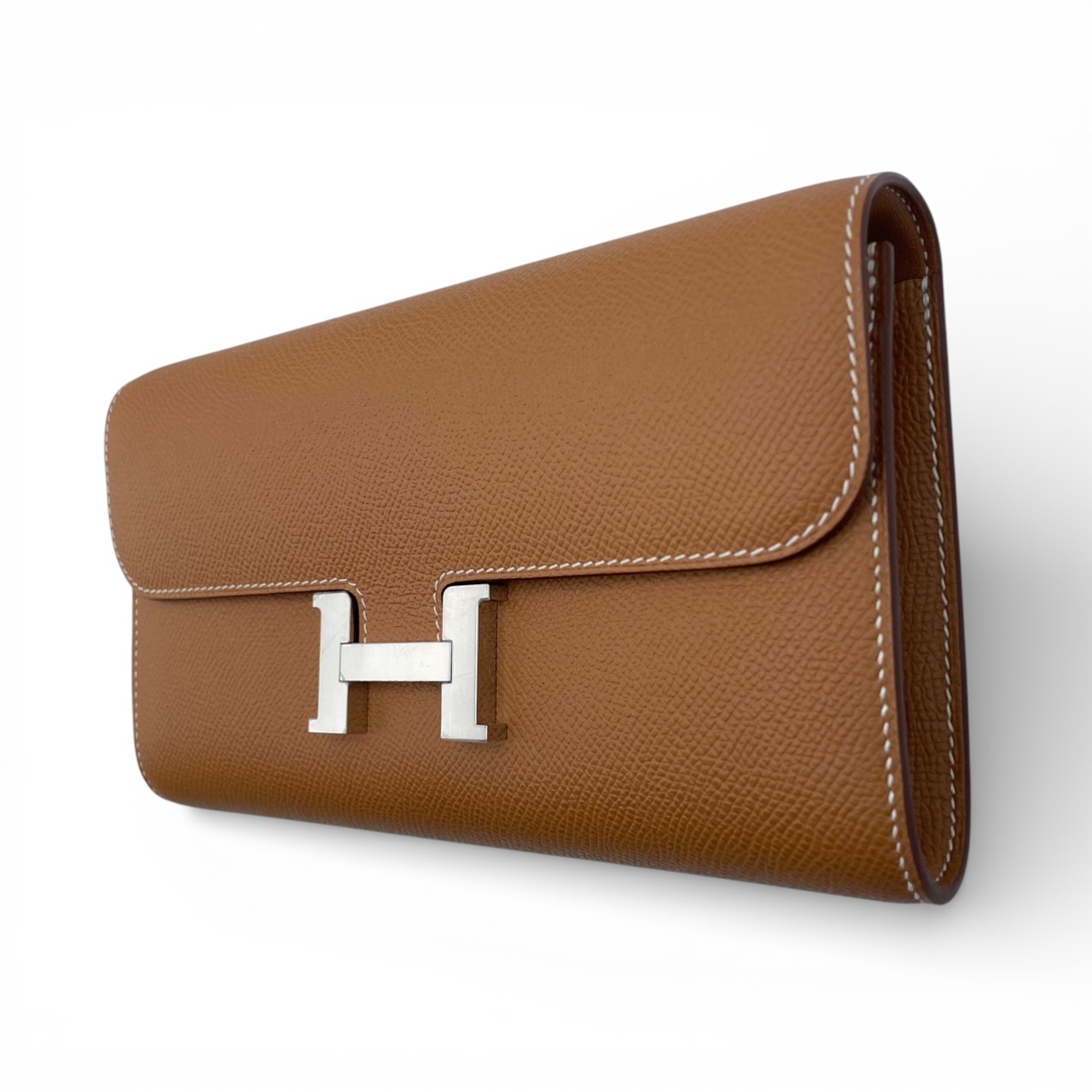 エルメス コンスタンストゥーゴー ゴールド エプソン シルバー金具 K刻印