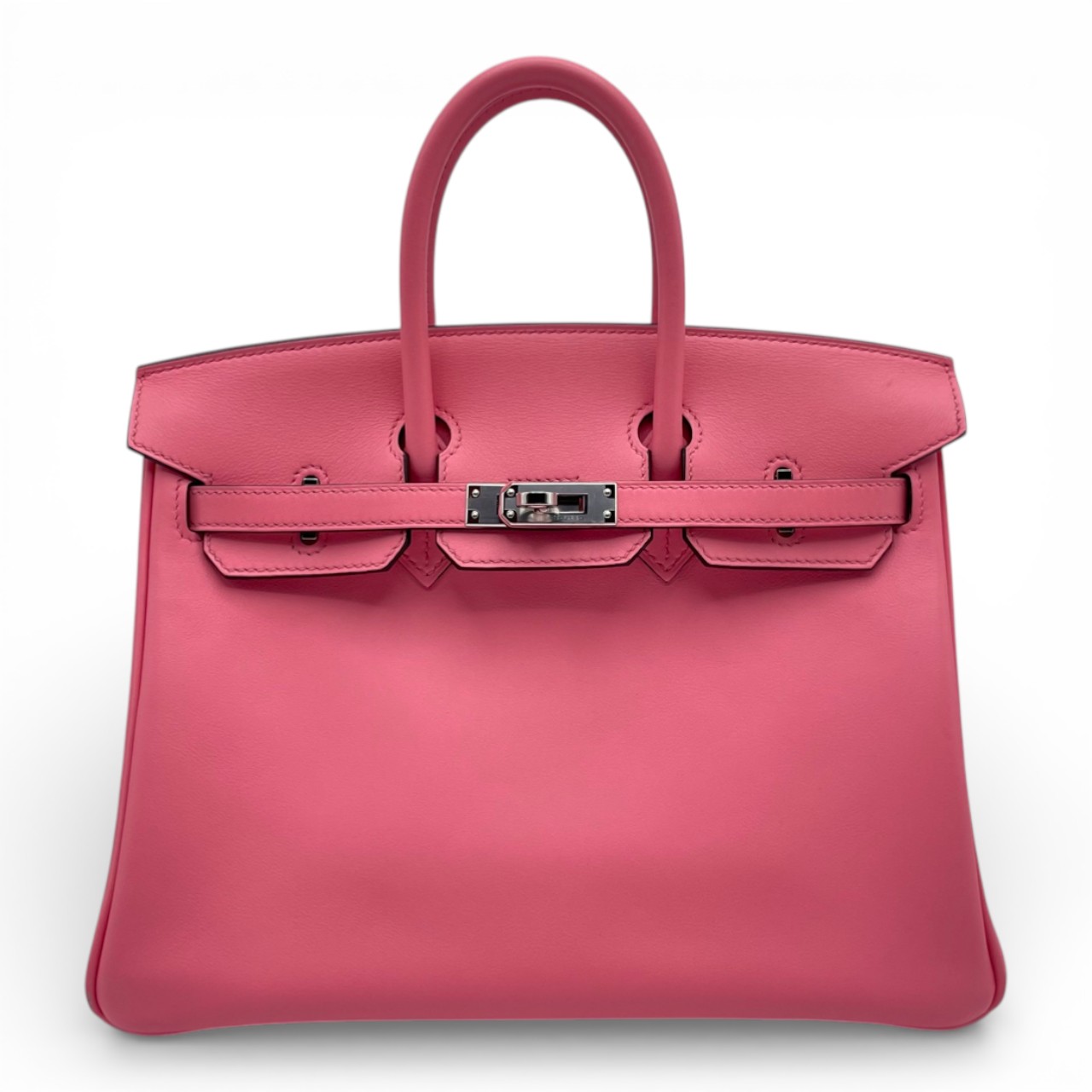 エルメス バーキン 25 ローズエテ スイフト シルバー金具 Y刻印