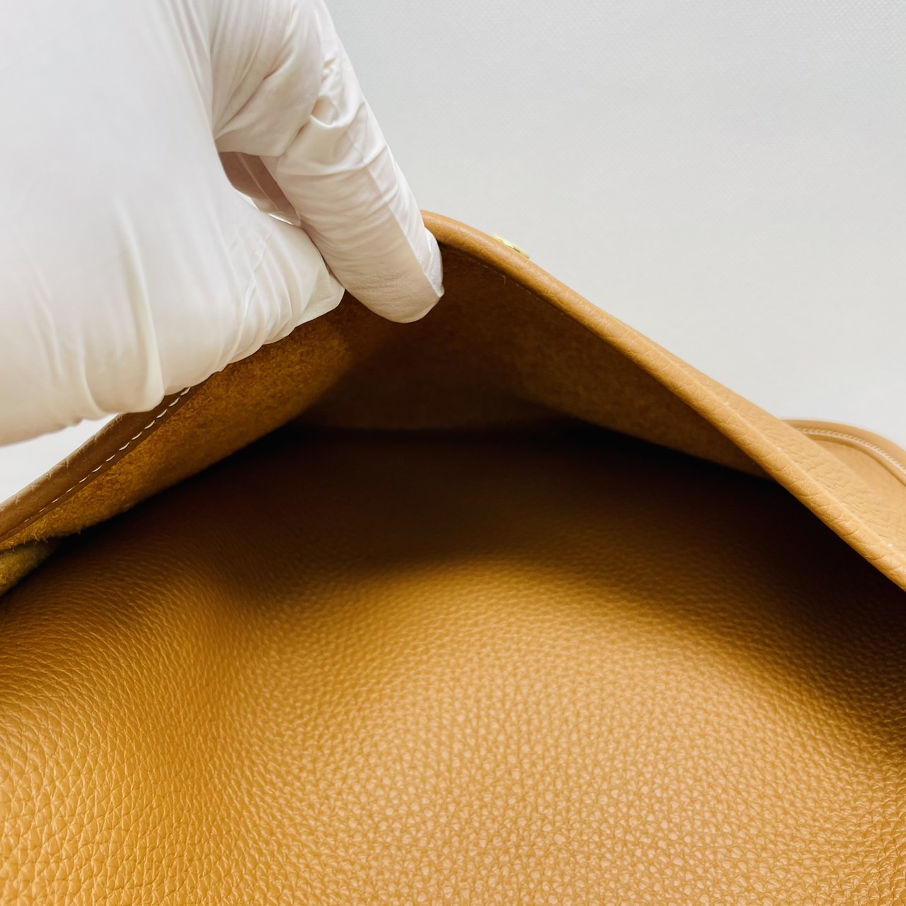 エルメス エヴリン PM トリヨンクレマンス ゴールド ゴールド金具 U刻印