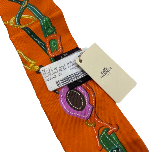 エルメス ツイリー Brides de Gala Applique Pique シルク