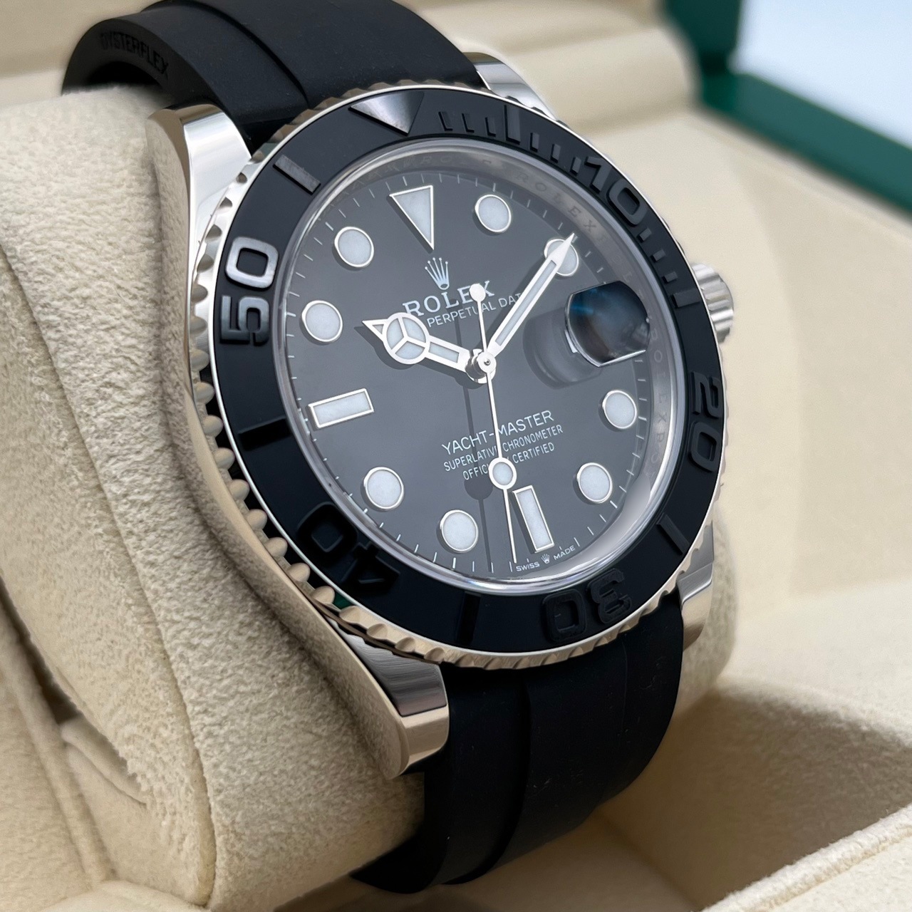 ROLEX ラバーベルト E-G 356501 ブラック ROLEX ラバーベルト E-G 356501 ブラック