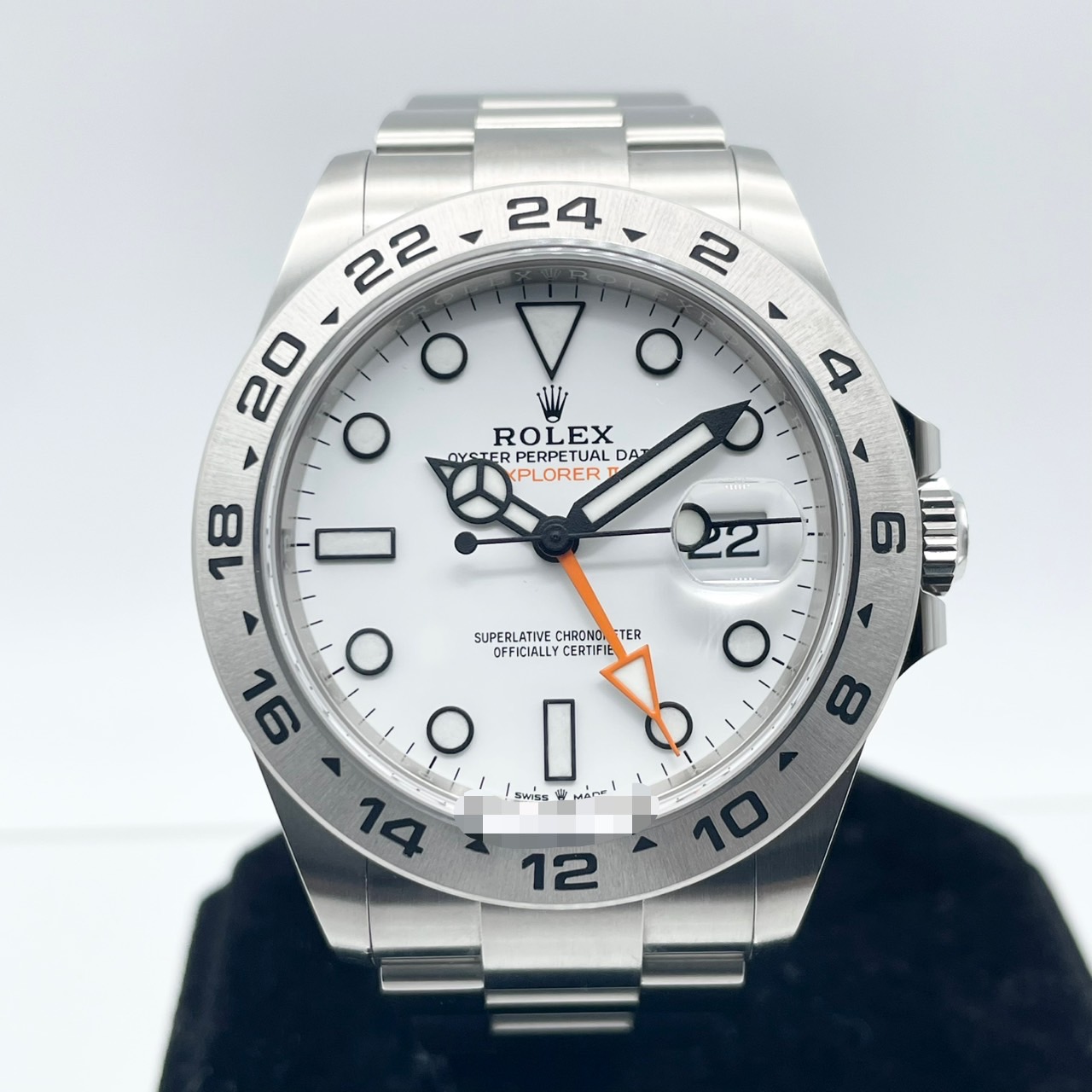 ロレックス エクスプローラーII 226570 ホワイト オイスターブレスレット 42mm
