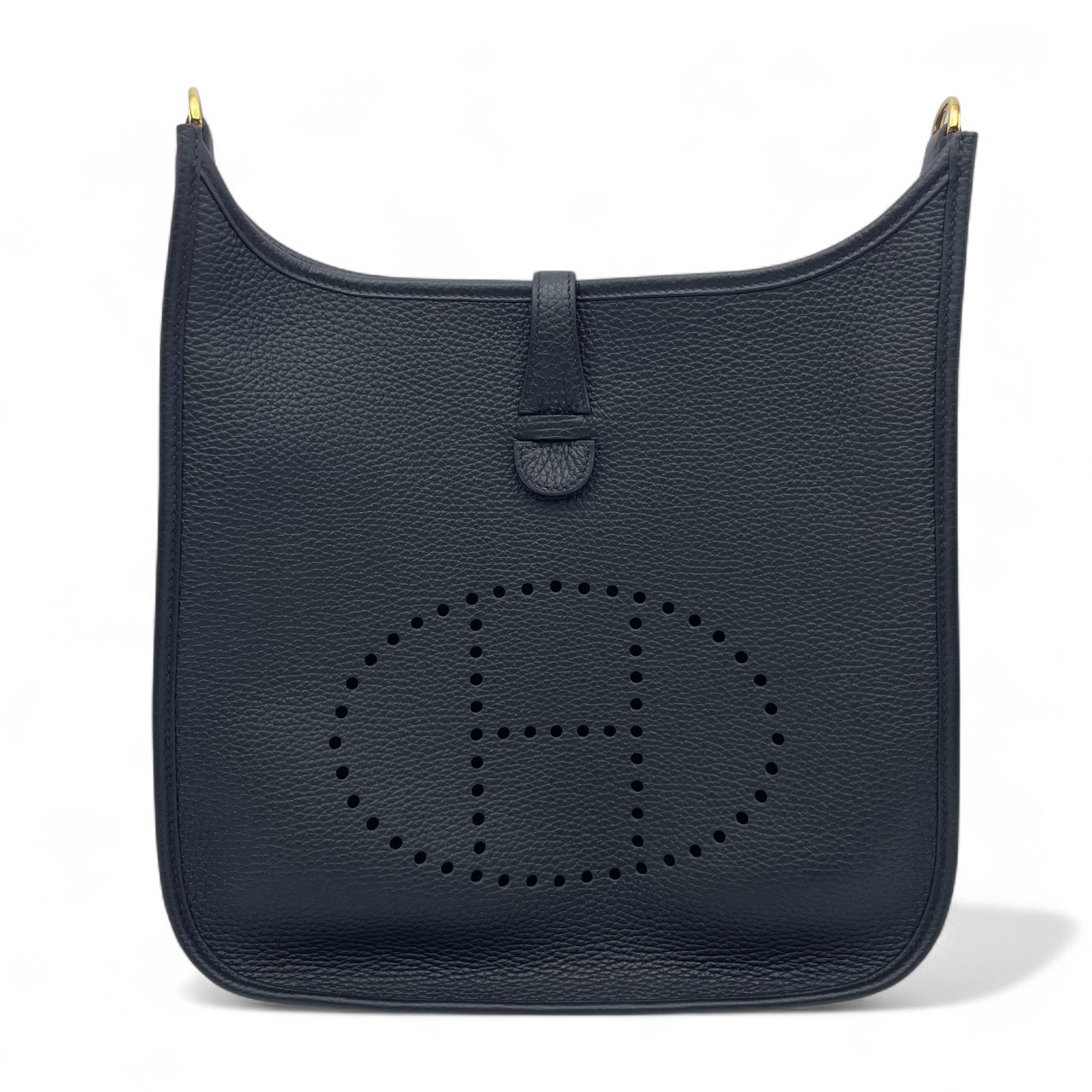 エルメス エヴリン PM ノワール トリヨンクレマンス ゴールド金具 B刻印