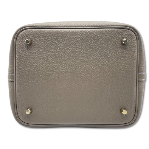 エルメス ピコタンロック MM エトゥープ トリヨンクレマンス ゴールド金具 W刻印