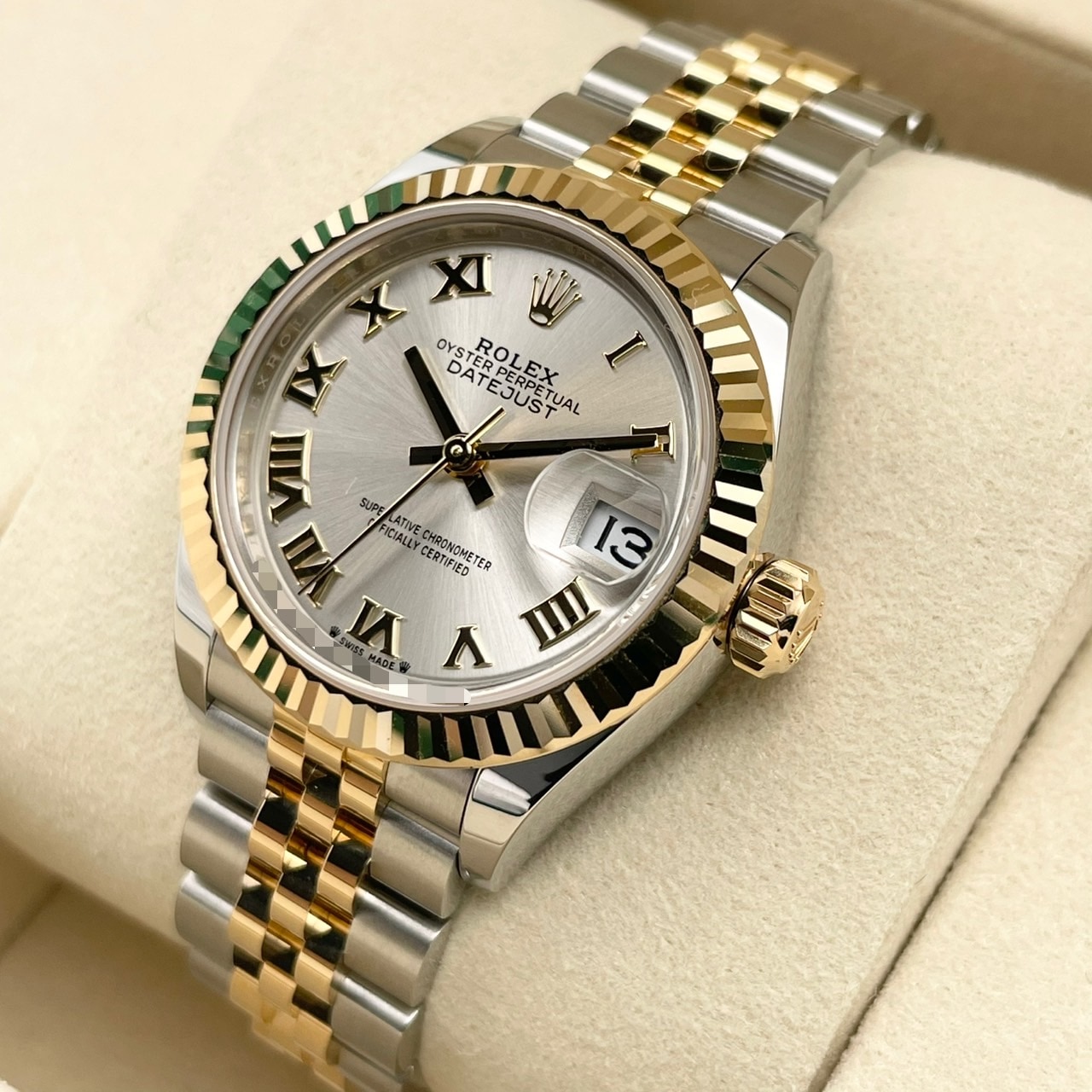 【25年9月ギャラ！】ロレックス レディ デイトジャスト 279173 ジュビリーブレス  シルバー 28mm