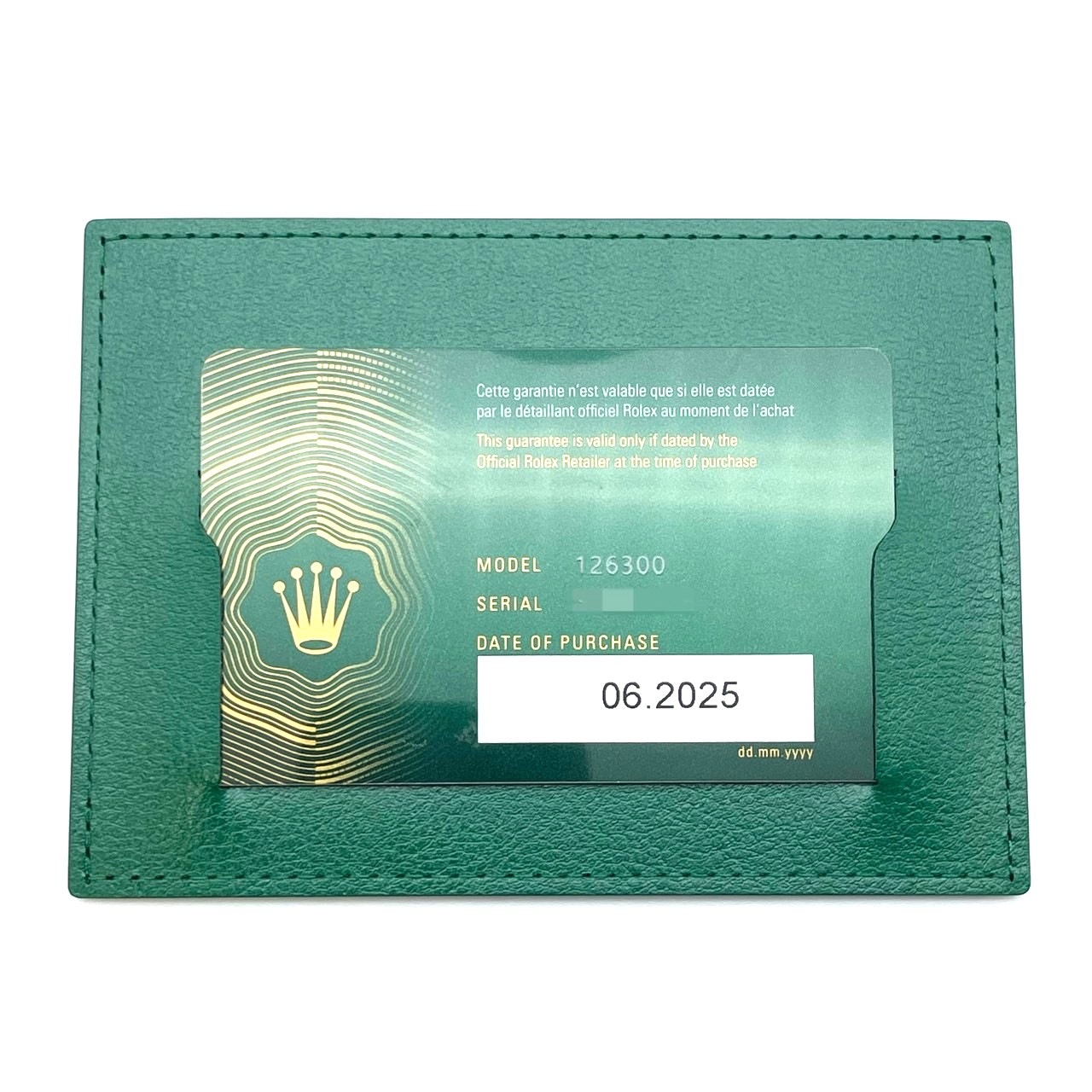 【25年6月ギャラ】ロレックス デイトジャスト 126300 ブラック オイスターブレスレット 41mm