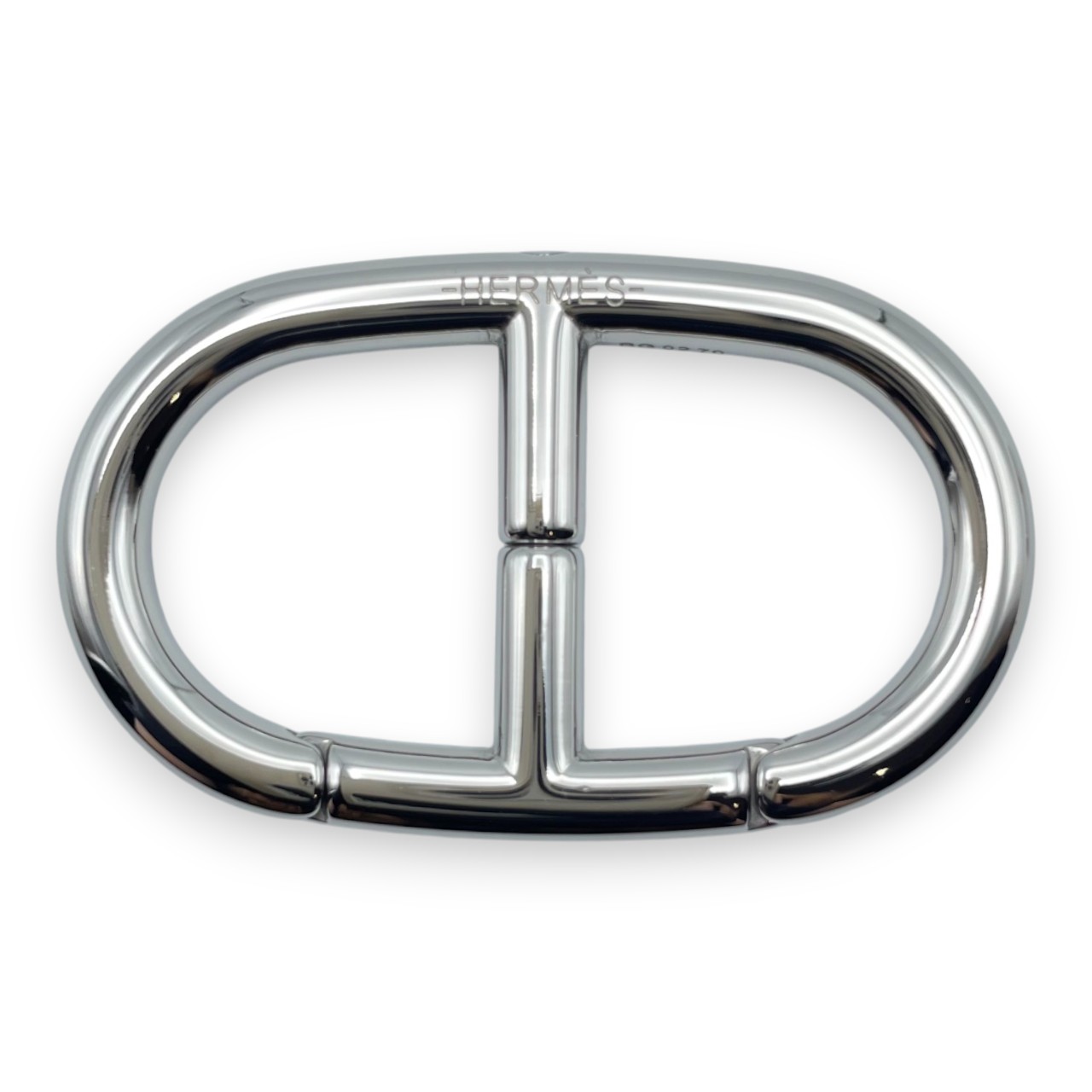 エルメス シェーヌ・ダンクル キーホルダー シルバー ステンレス