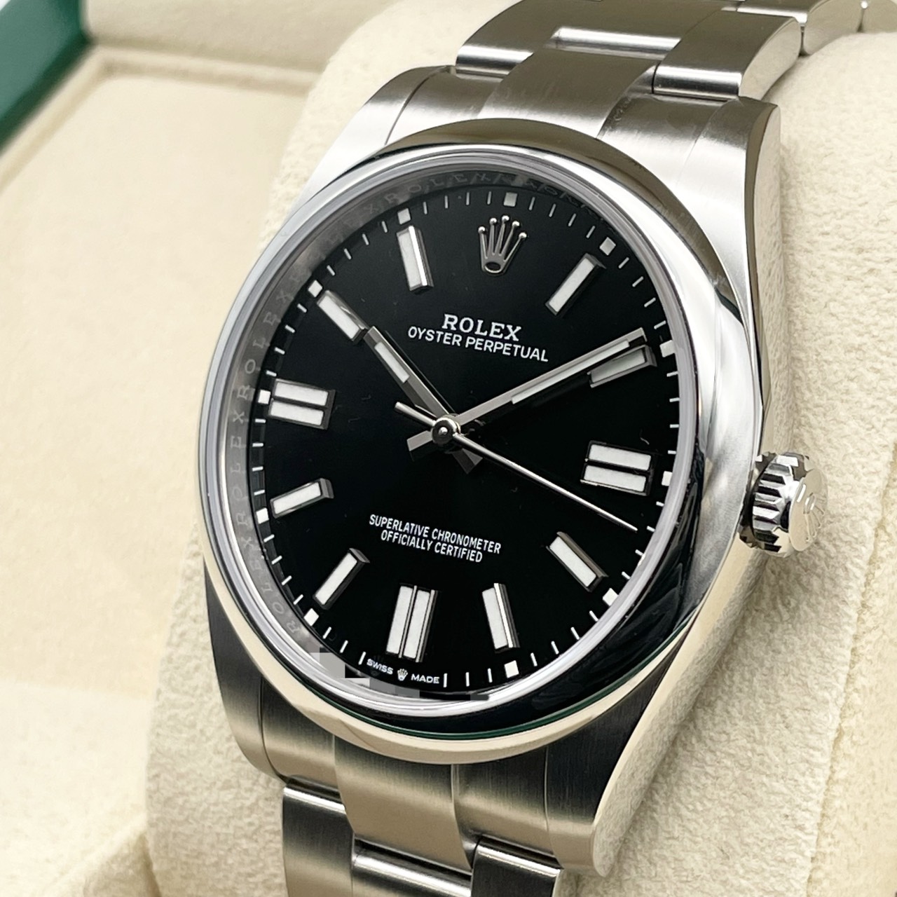 ロレックス オイスターパーペチュアル 124300 ブラック 41mm