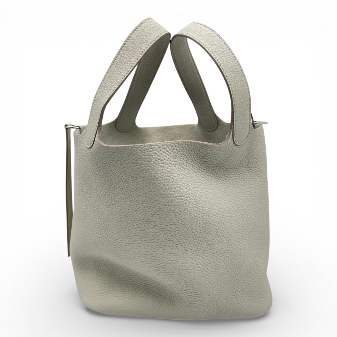 エルメス ピコタンロック MM べトン トリヨンクレマンス シルバー金具 W刻印