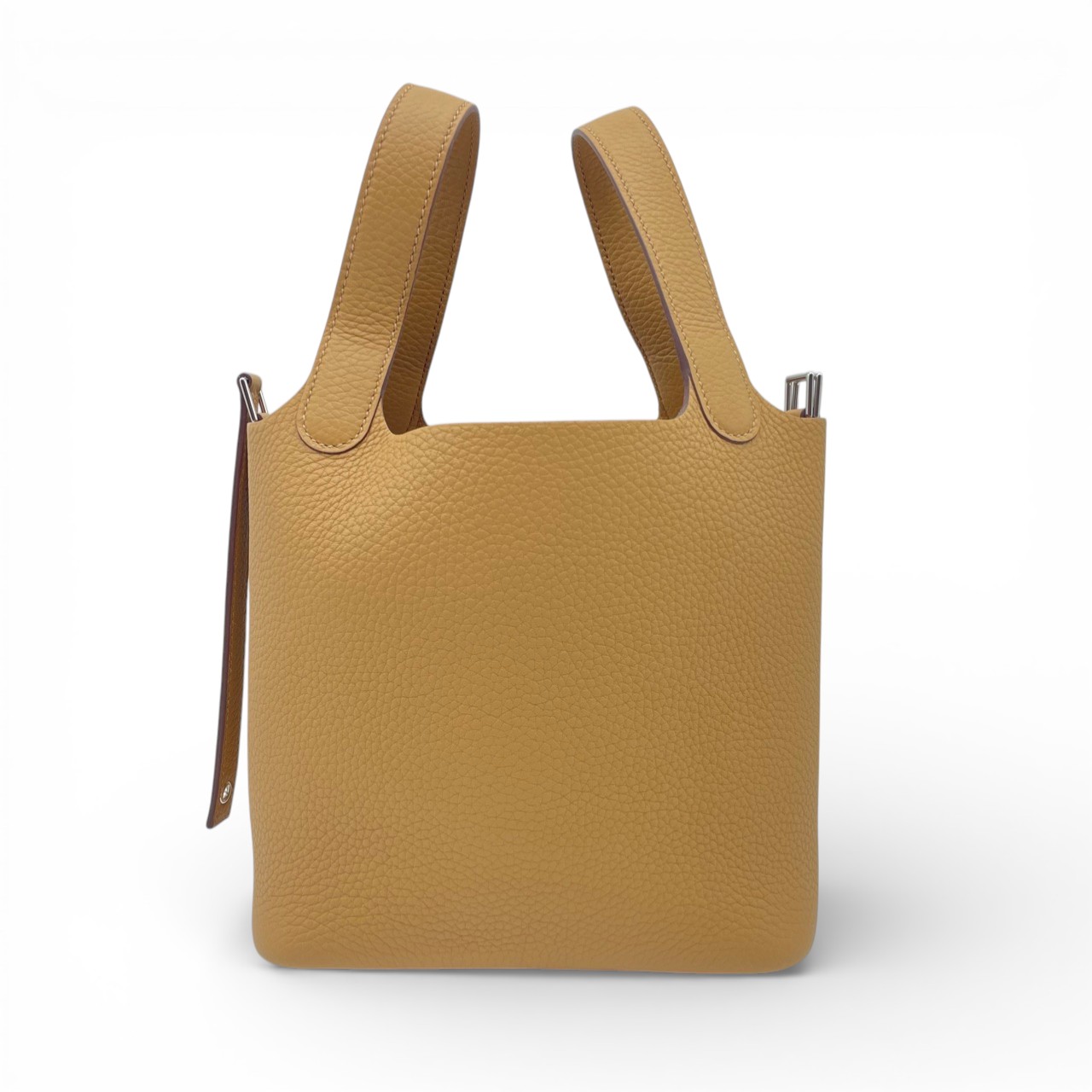 エルメス ピコタンロック PM ビスキュイ トリヨンクレマンス シルバー金具 K刻印