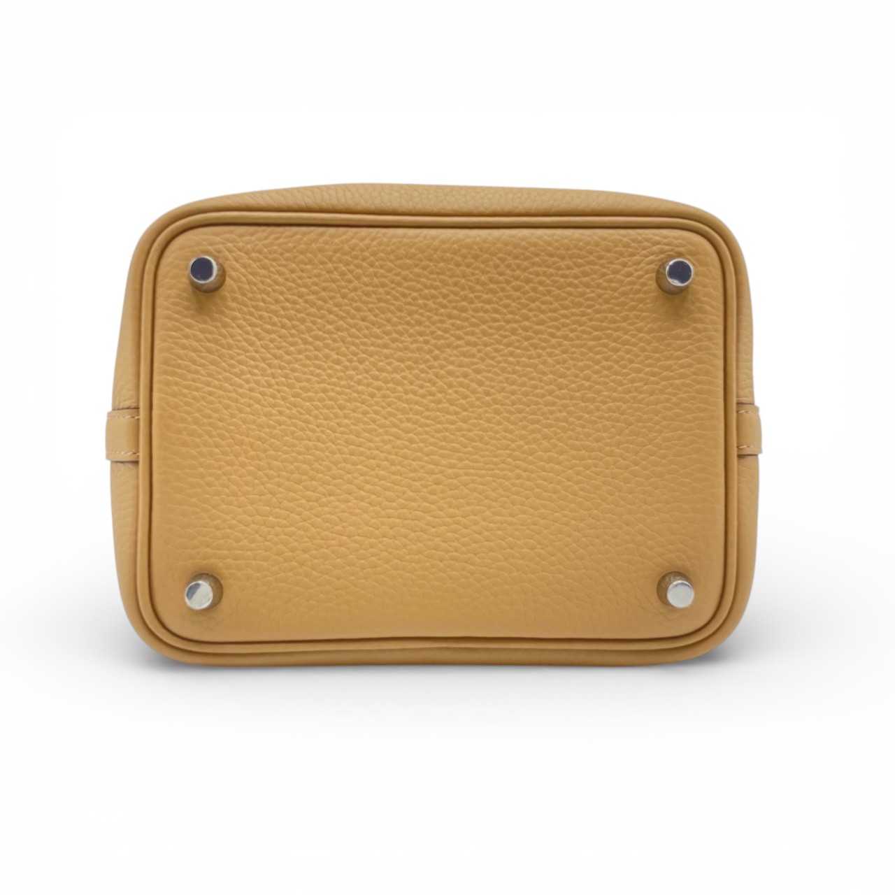 エルメス ピコタンロック PM ビスキュイ トリヨンクレマンス シルバー金具 K刻印