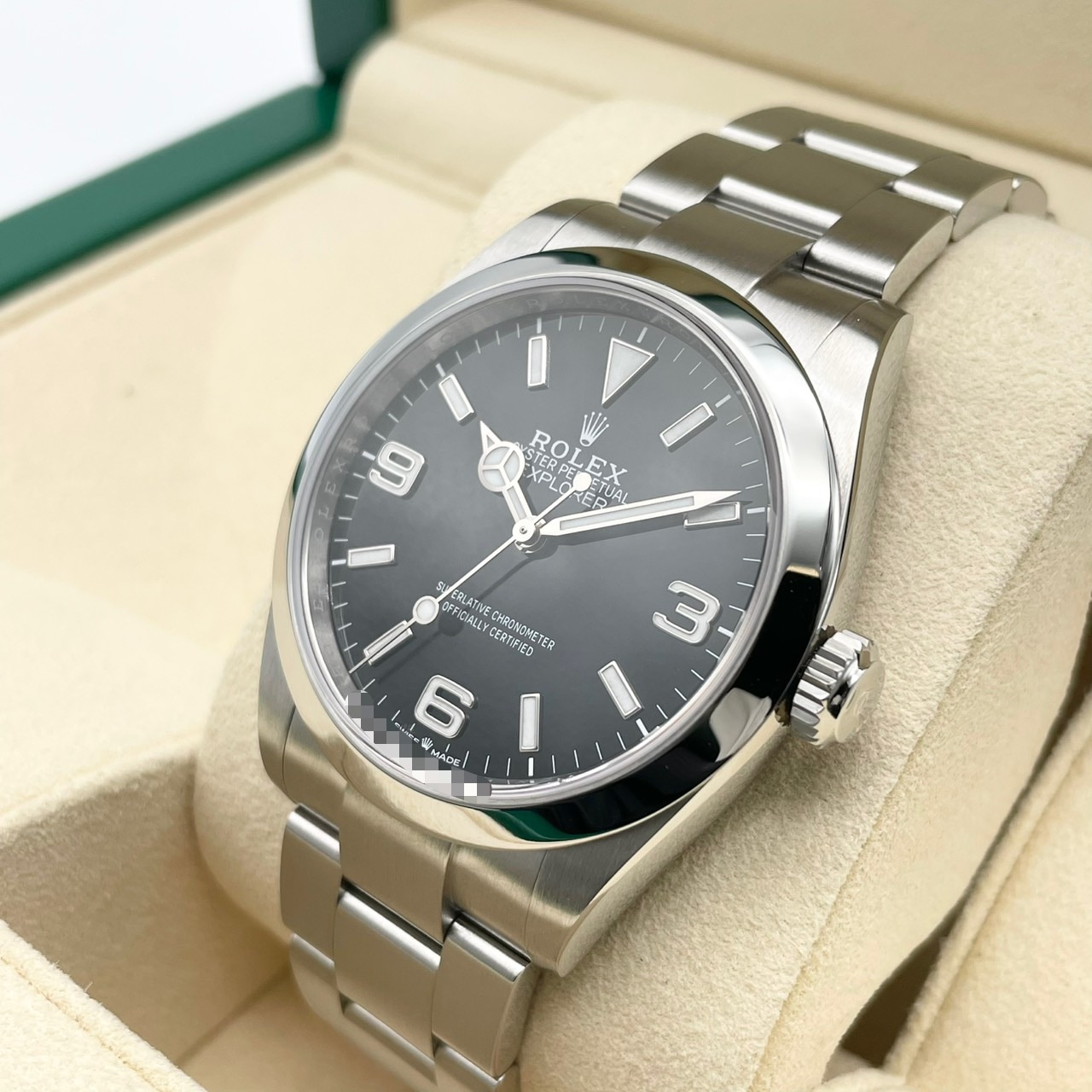 ロレックス エクスプローラー 224270 ブラック ステンレススチール 40mm