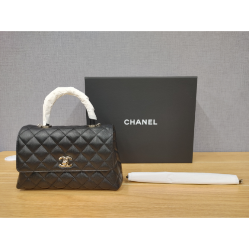 シャネル ココハンドル トップハンドル フラップ バッグ A92991