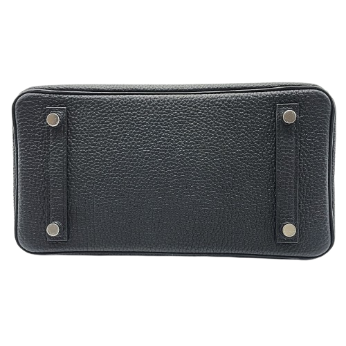 エルメス　ドコン　ノワール　ダークブラウン　シルバー金具 現金特価】エルメス バーキン 25 ノワール トゴ シルバー金具 W刻印