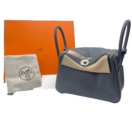 エルメス リンディ 26 グリミスティ トリヨンクレマンス シルバー金具 W刻印