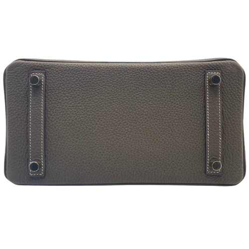 エルメス バーキン 25 エトゥープ トゴ ゴールド金具 W刻印