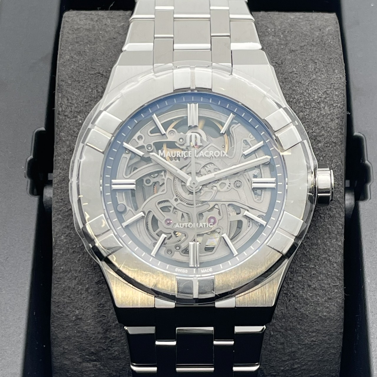 モーリス・ラクロア アイコン オートマティック スケルトン AI6007-SS002-030-1