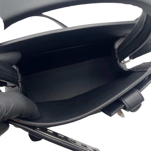 エルメス メドール 27 ノワール トリヨンクレマンス シルバー金具 K