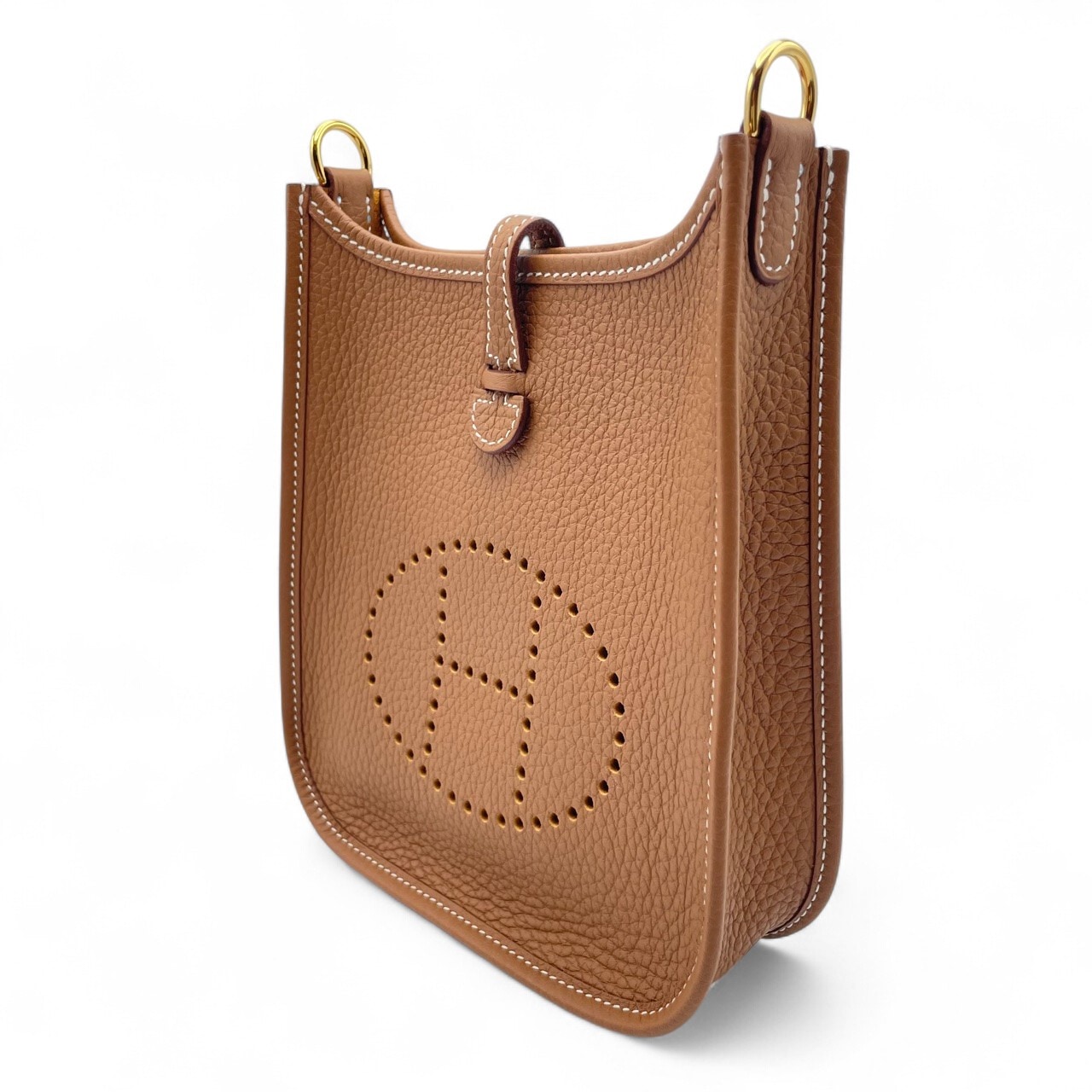 エルメス ミニエヴリン アマゾーヌ TPM ゴールド トリヨンクレマンス ゴールド金具 W刻印