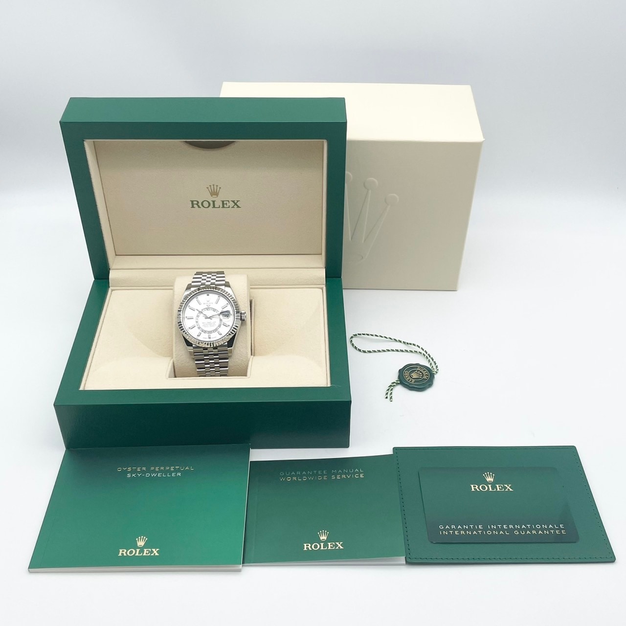 ROLEX 純正ジュビリーブレス　スカイドゥエラー326934  336934 ロレックス 336934 スカイドゥエラー ブライトブラック
