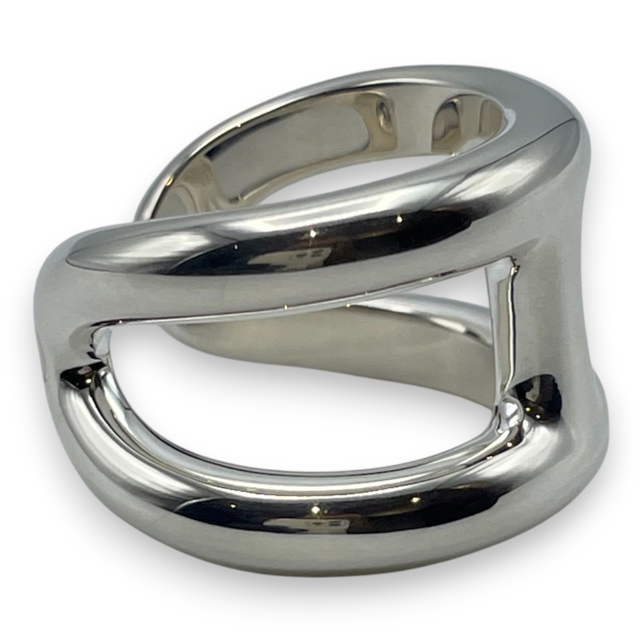 エルメス オスモズ リング GM 55 シルバー925 15号