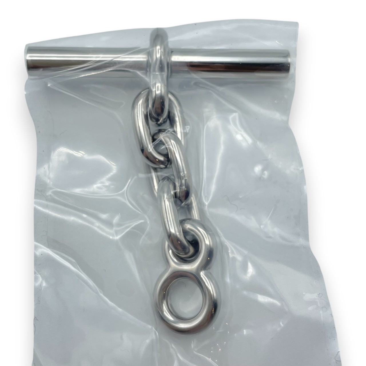 エルメス シェーヌ・ダンクル キーホルダー シルバー ステンレススチィール