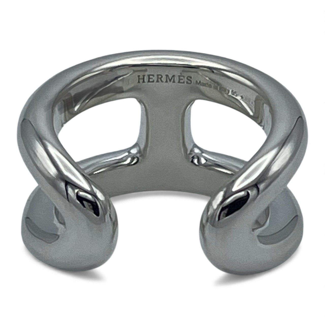 エルメス　シェーヌダンクル　オスモズ　リング　GM55 エルメス オスモズ リング GM 55 シルバー925 15号 - ブランド品専門店