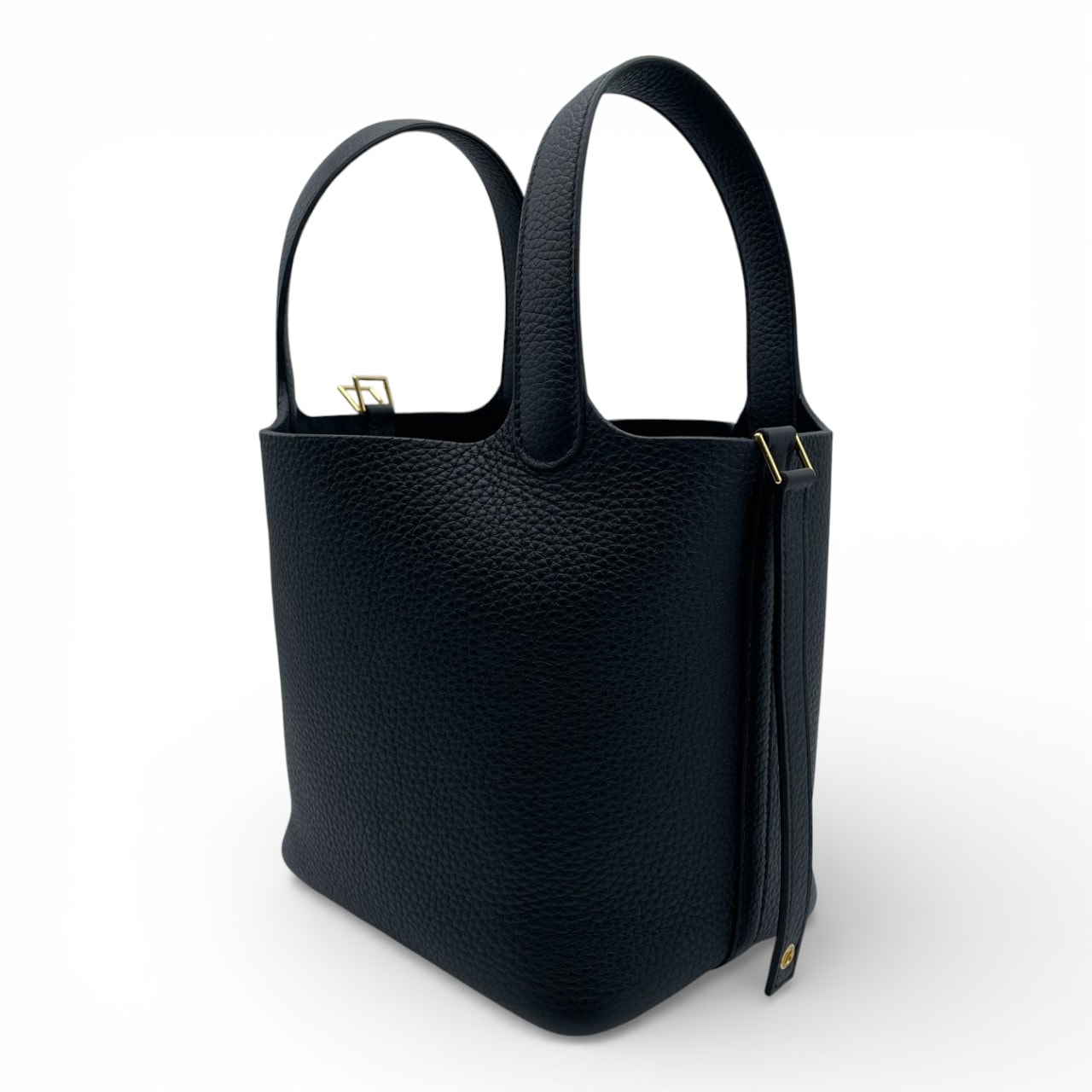 エルメス ピコタンロック PM ノワール トリヨンクレマンス ゴールド金具 K刻印