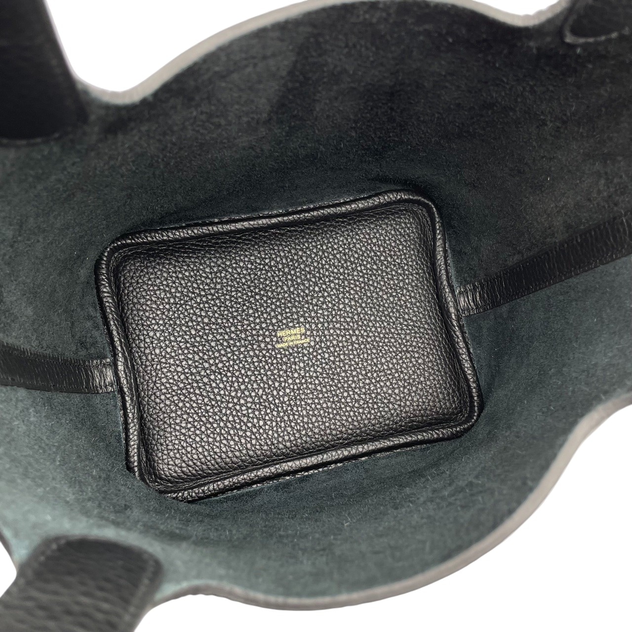 エルメス ピコタンロック PM ノワール トリヨンクレマンス ゴールド金具 K刻印