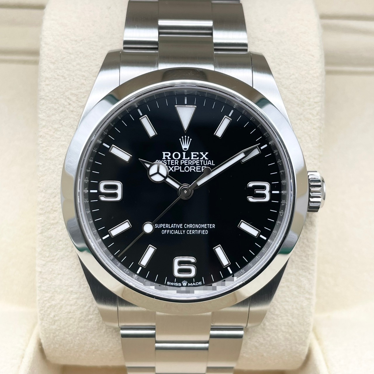 ロレックス エクスプローラー 224270 ブラック ステンレススチール 40mm