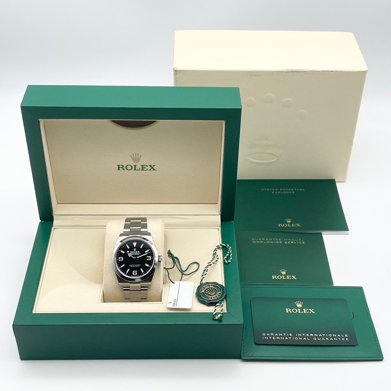 ロレックス エクスプローラー 224270 ブラック ステンレススチール 40mm