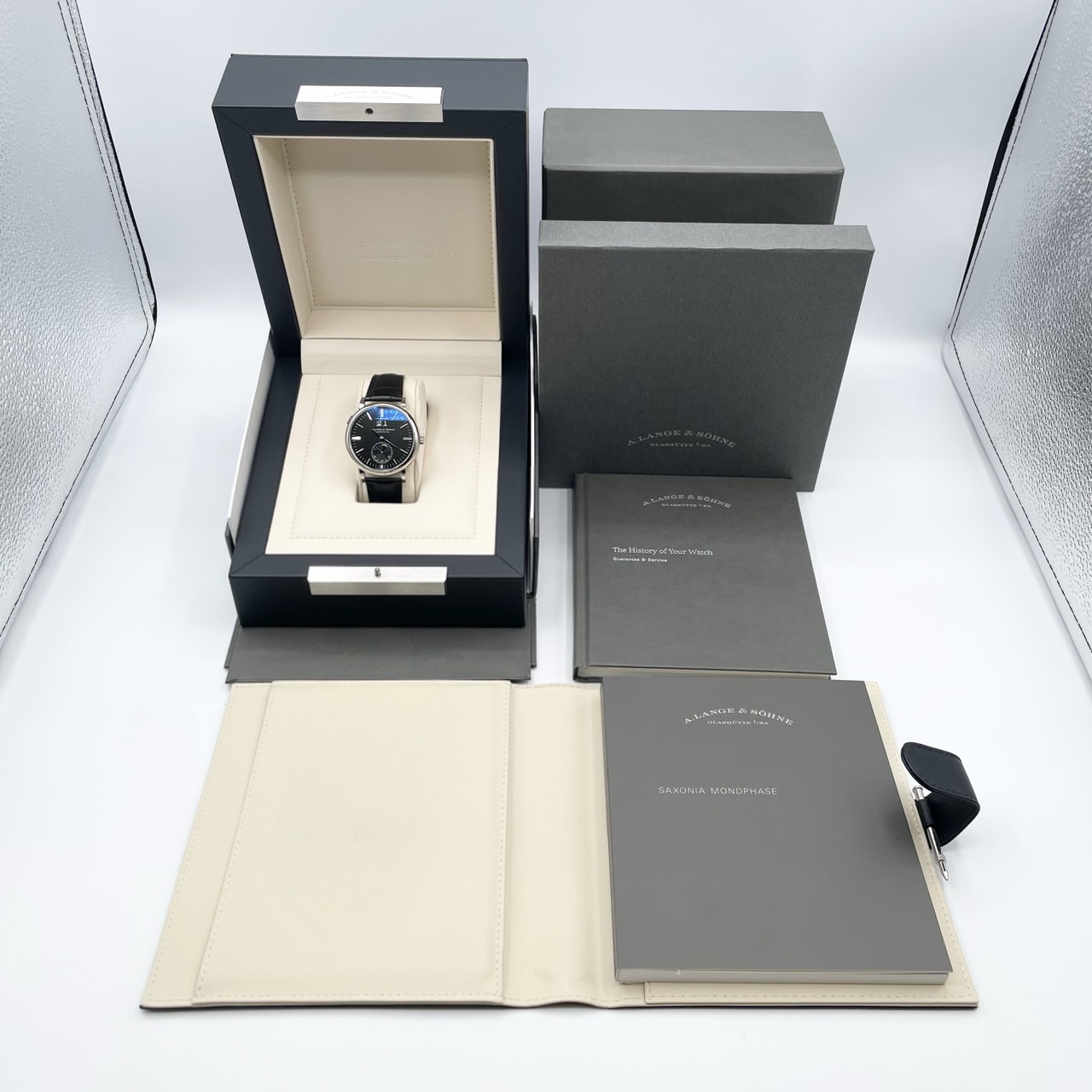 【参考定価548万円！】A.ランゲ＆ゾーネ サクソニア 384.029 ムーンフェイズ 40mm