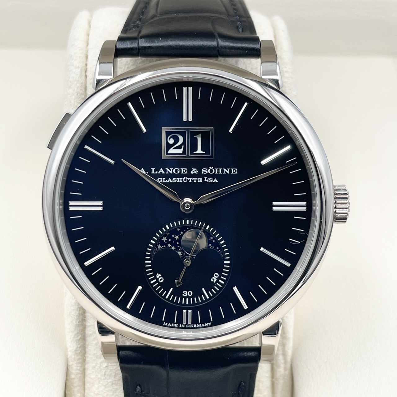 【参考定価548万円！】A.ランゲ＆ゾーネ サクソニア 384.029 ムーンフェイズ 40mm