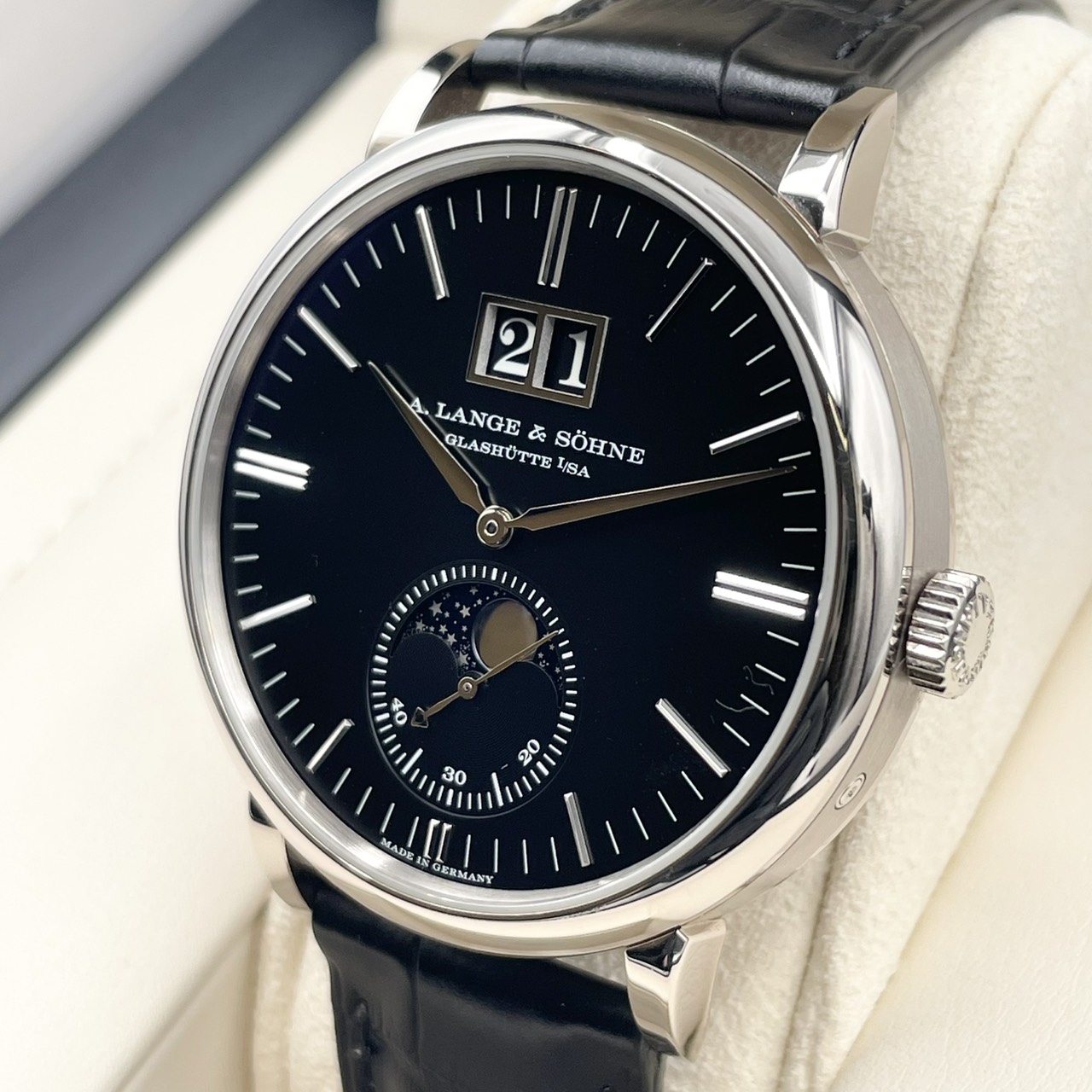 【参考定価548万円！】A.ランゲ＆ゾーネ サクソニア 384.029 ムーンフェイズ 40mm