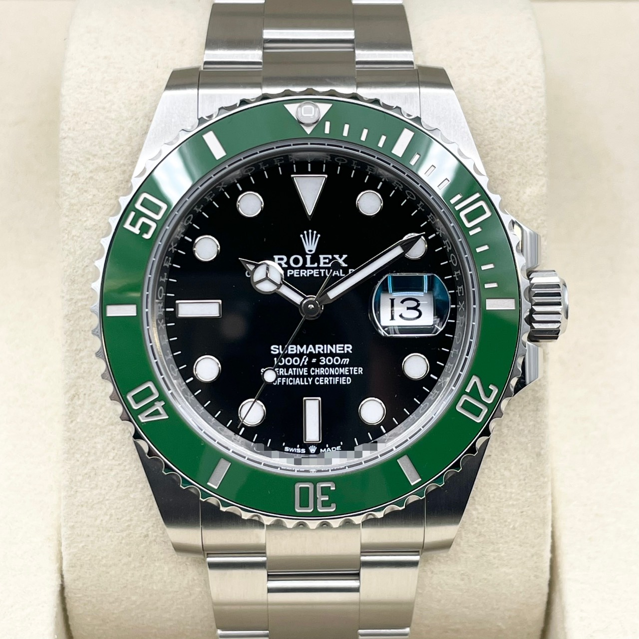 ①ロレックス　126610ln  サブマリーナデイト ロレックス サブマリーナ デイト 126610LV ブラック 41mm - ブランド品