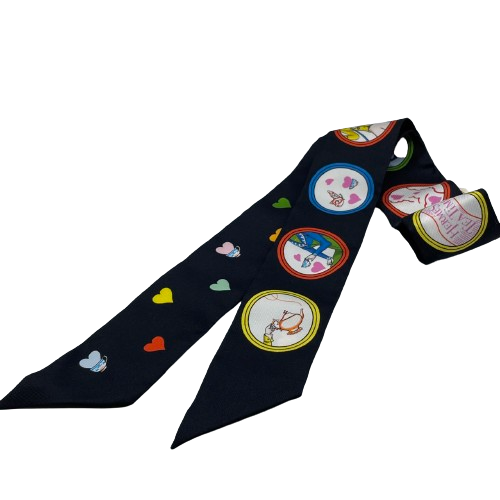 エルメス ツイリー ティータイム ノワール