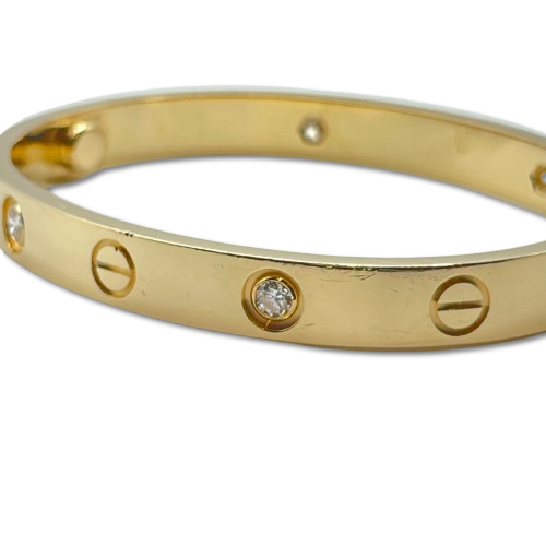 カルティエ ラブブレスレット 15 イエローゴールド