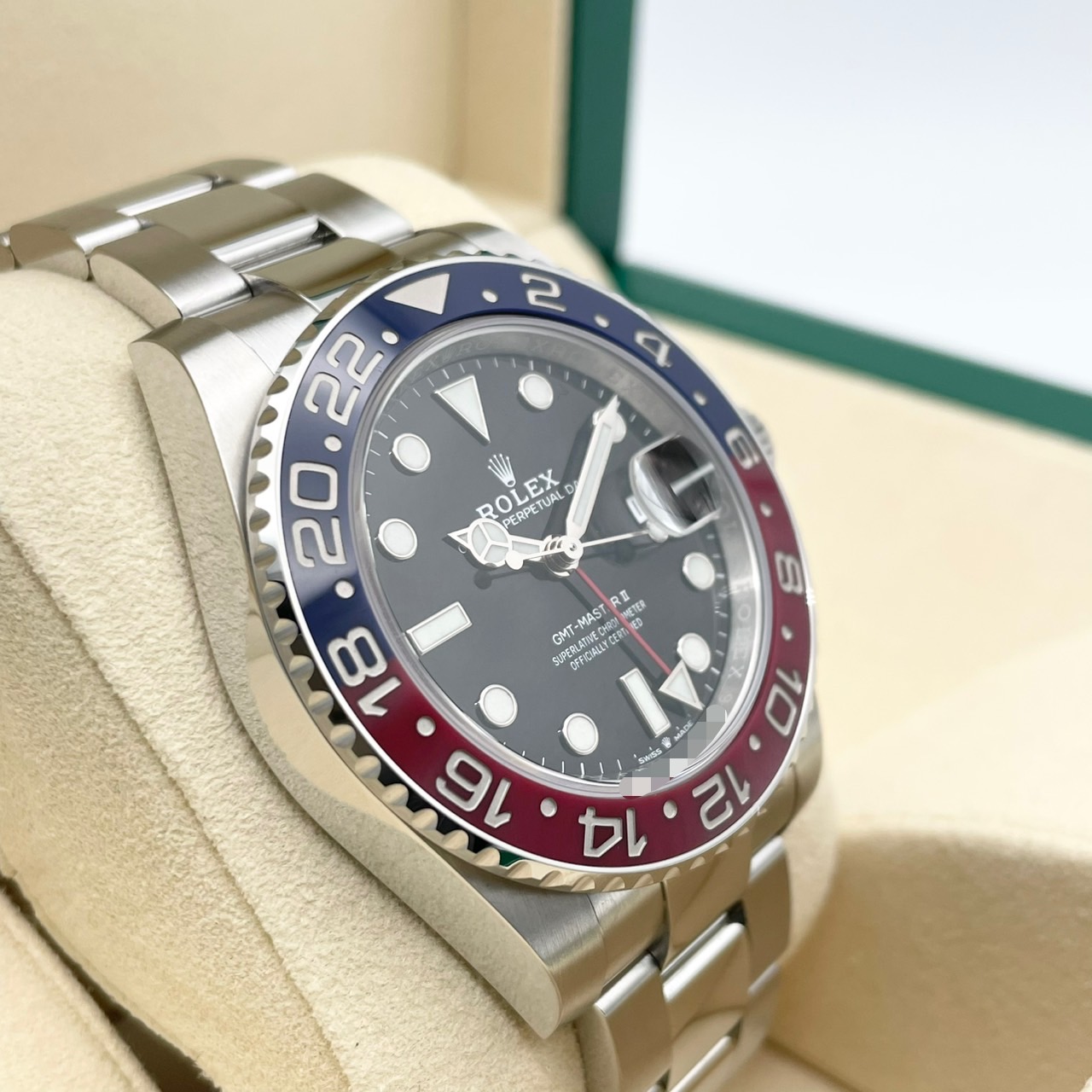 ロレックス GMTマスターII 126710BLRO ペプシ オイスターブレスレット 40mm