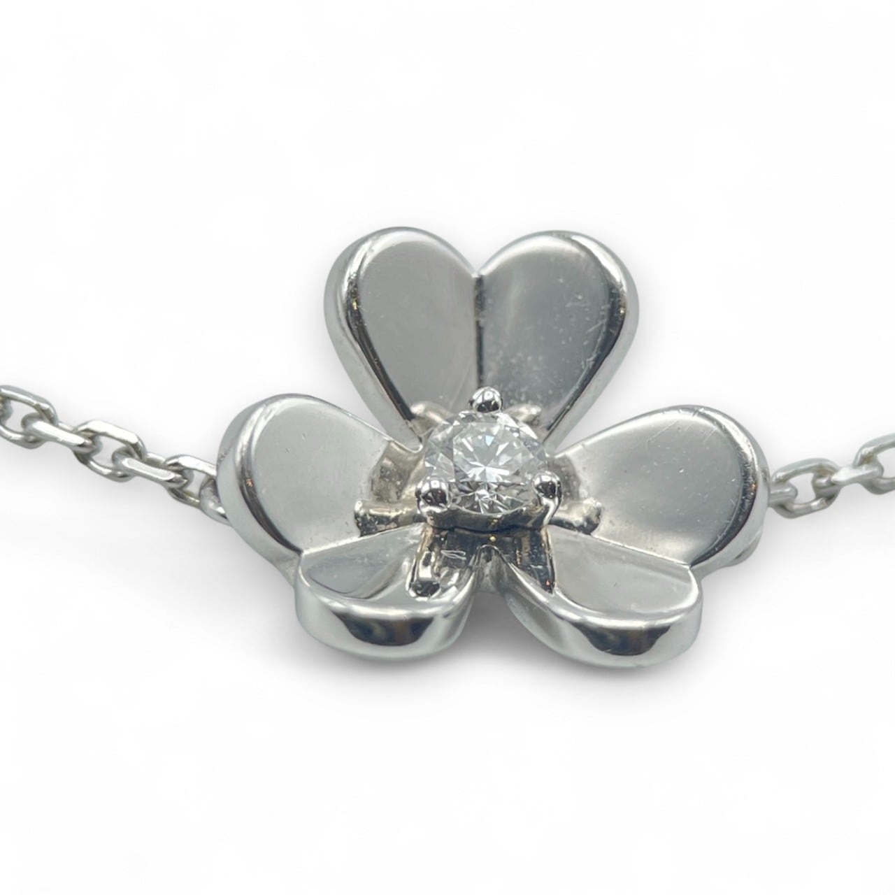 ヴァンクリーフ＆アーペル フリヴォル ブレスレット ミニモデル VCARP0J500 ダイヤモンド ホワイトゴールド