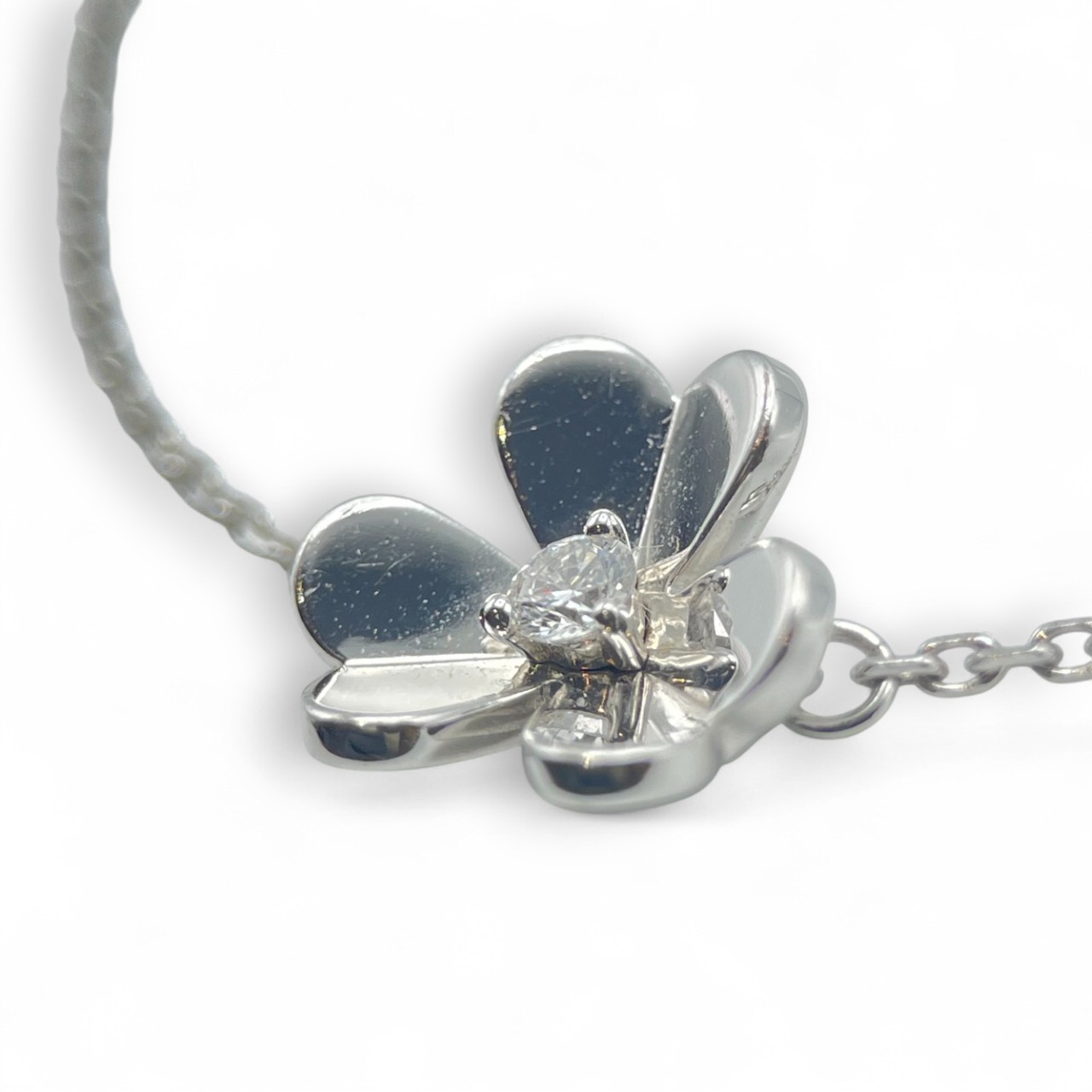 ヴァンクリーフ＆アーペル フリヴォル ブレスレット ミニモデル VCARP0J500 ダイヤモンド ホワイトゴールド