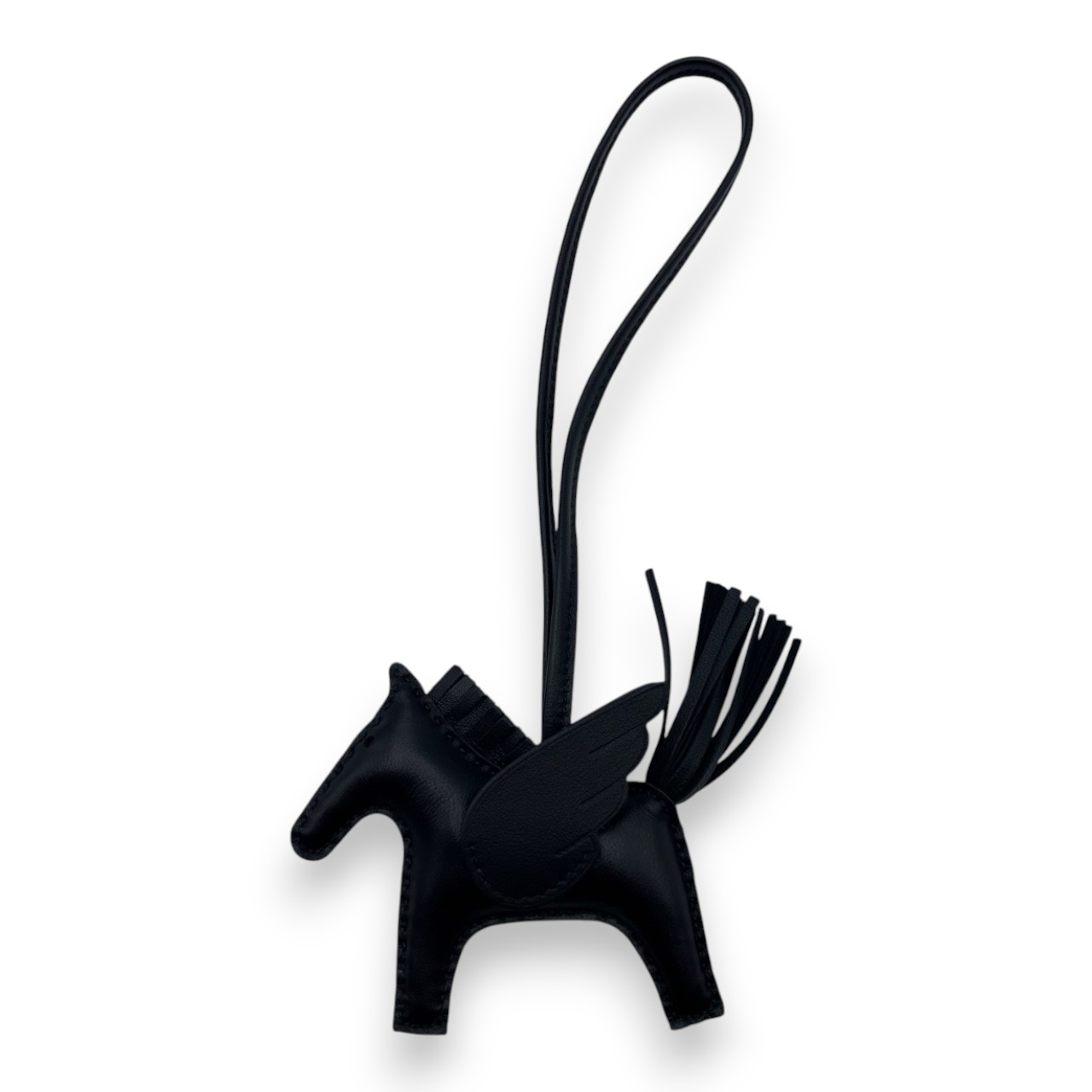 エルメス ペガサスチャーム PM ソーブラック B刻印