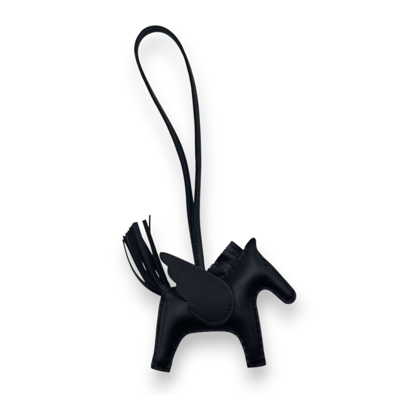 エルメス ペガサスチャーム PM ソーブラック B刻印