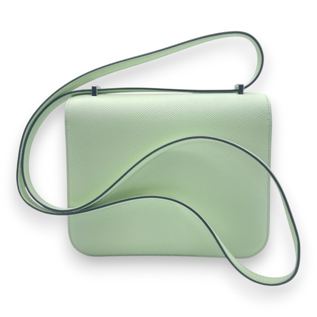 エルメス コンスタンスミニ  18 ヴェールフィズ エプソン シルバー金具 W刻印