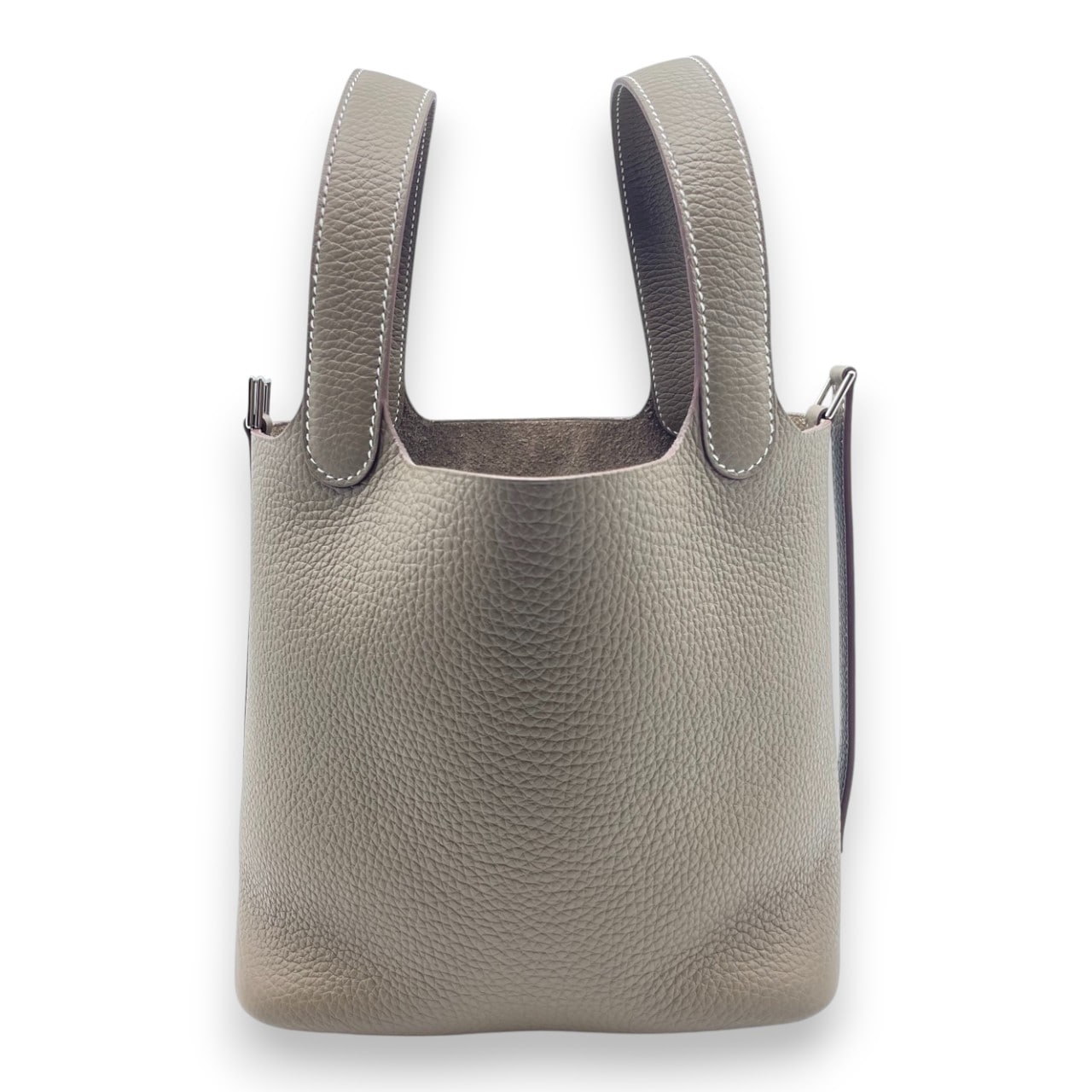 エルメス ピコタンロック PM エトゥープ トリヨンクレマンス シルバー