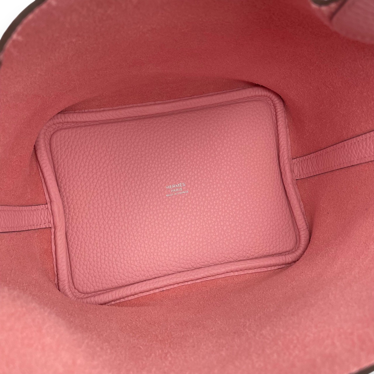 エルメス ピコタンロック PM ローズサクラ トリヨンクレマンス シルバー金具 K刻印