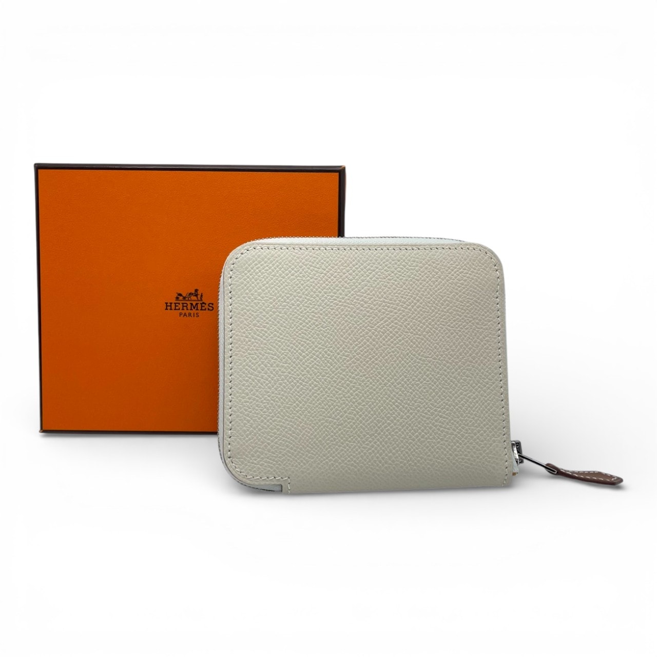 エルメス シルクインコンパクト クレ エプソン シルバー金具 Z刻印