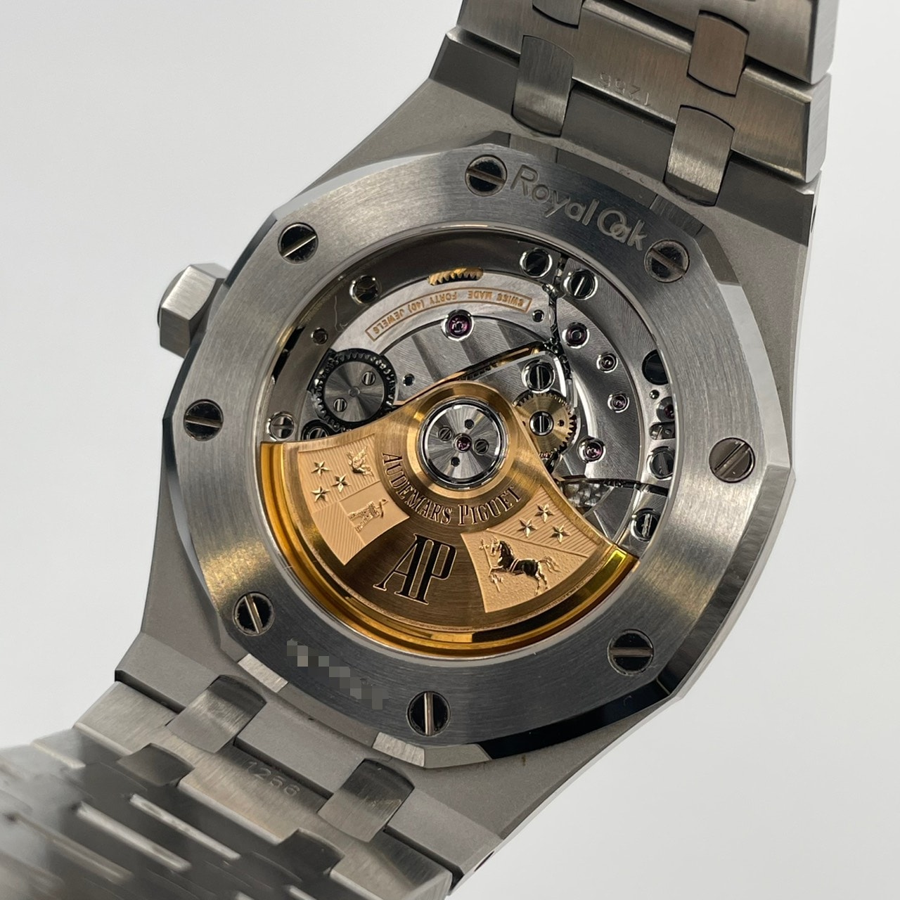 オーデマピゲ ロイヤルオーク 15450ST.OO.1256ST.03 ブルー ステンレススチール 37mm