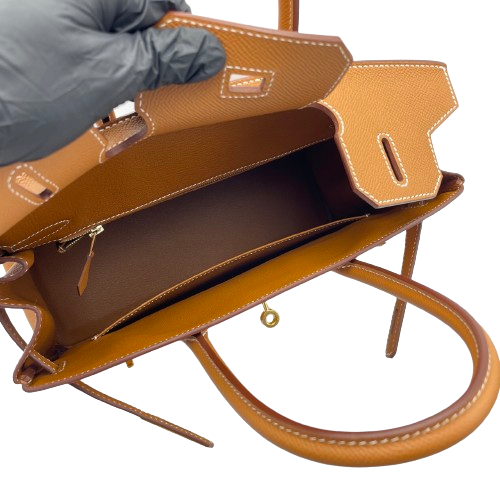 エルメス バーキン30 ゴールド エプソン ゴールド金具 U刻印